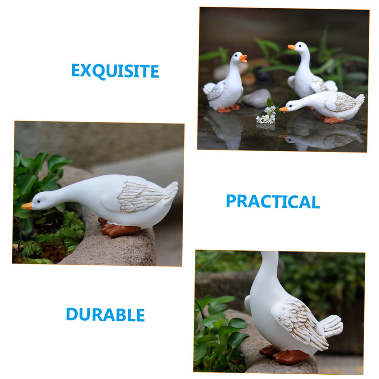 BESPORTBLE 9stücke Teiliges Mini Figurinen Aus Resin Niedliche Tierfiguren Für Garten Und Landschaftsdeko Bonsai Und Mikrolandschaftsdekoration Für Gartenliebhaber