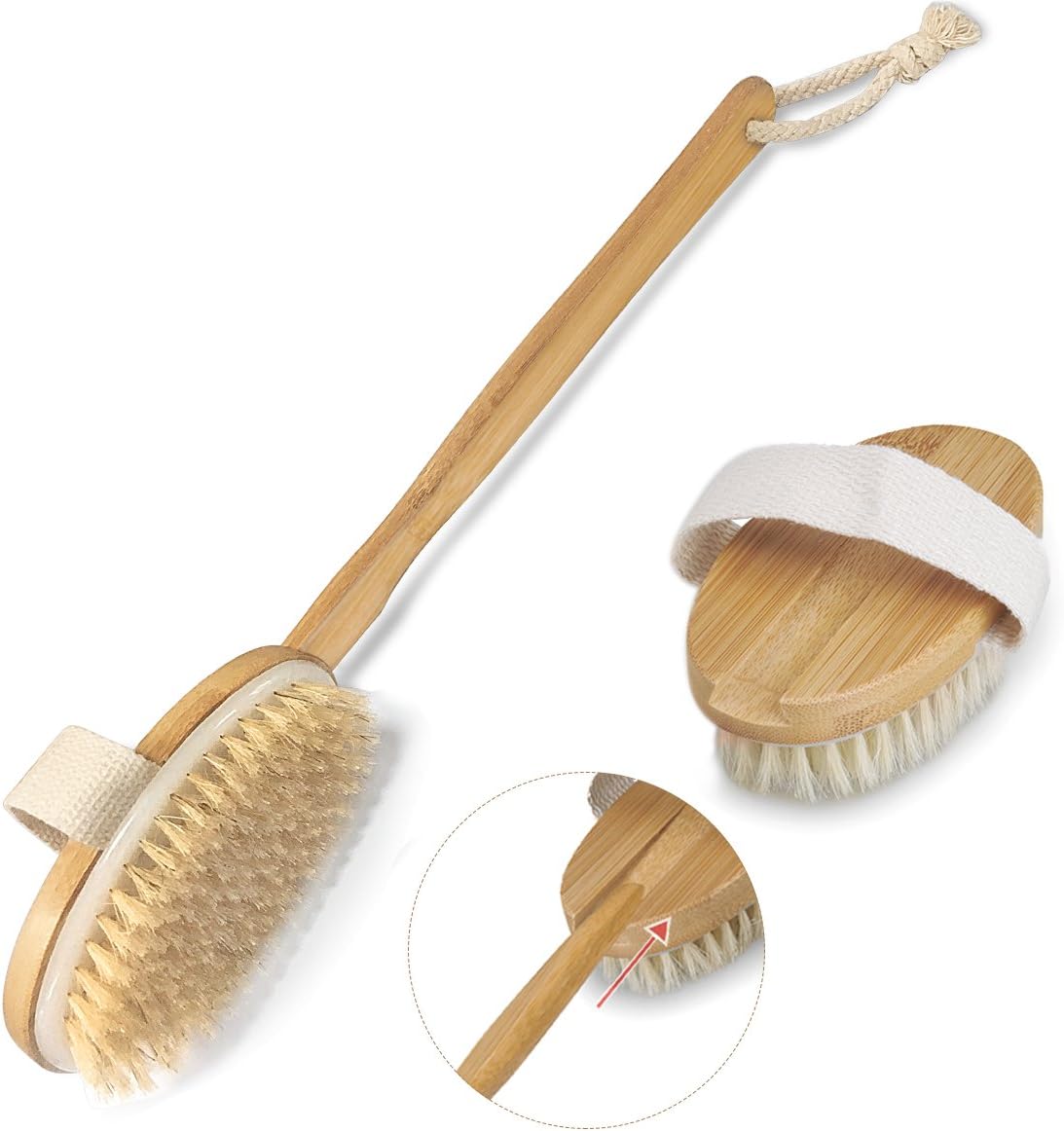 Gratta-schiena per il bagno degli uomini