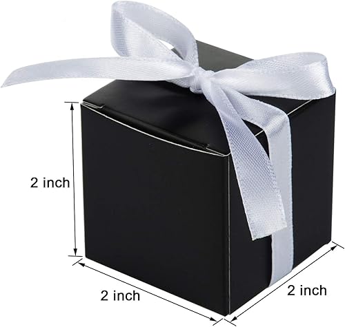 Miniatura 4 de Caja Awell de corazones y caja de 2" x 2" x 2" con moño