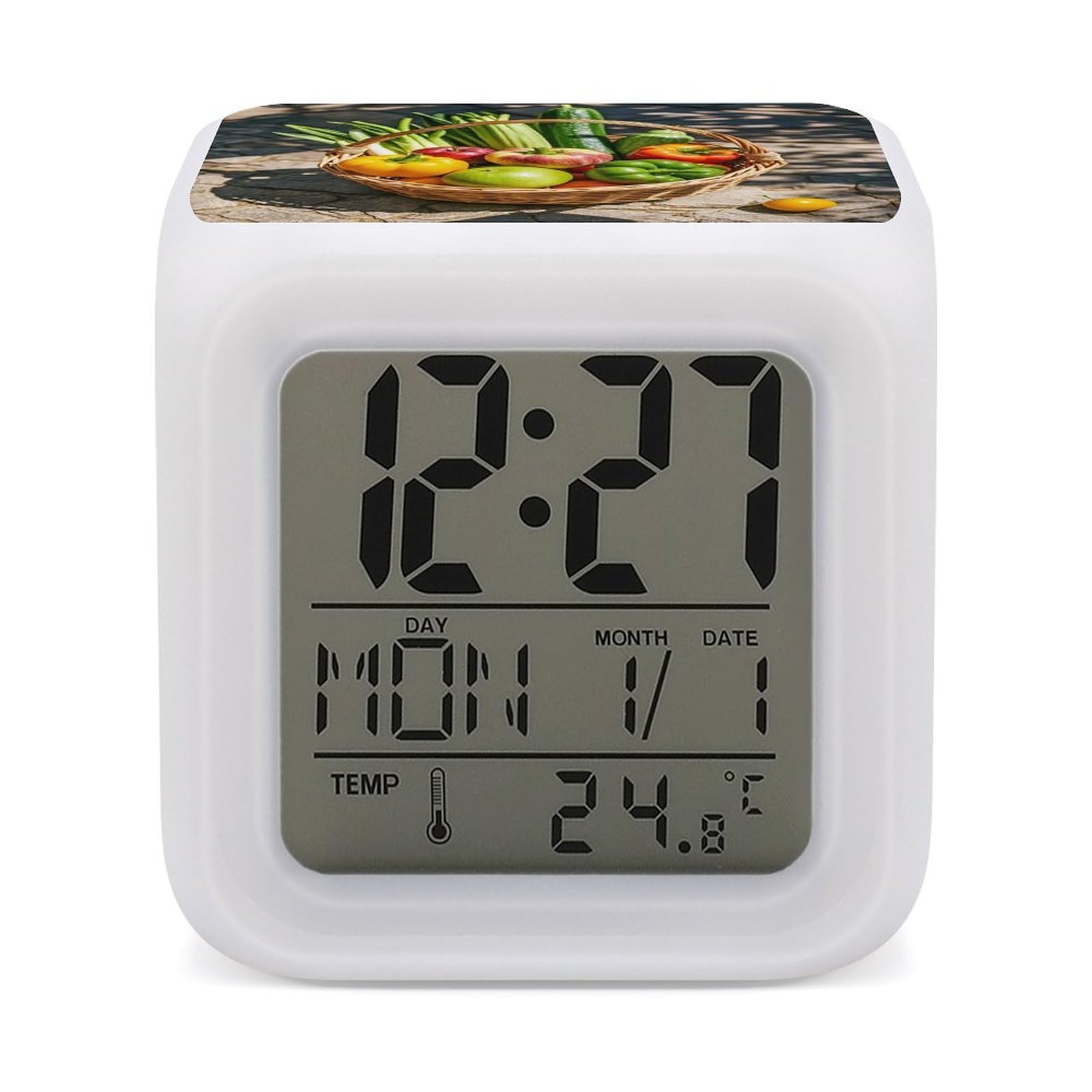 Máquina de sonido y reloj despertador digital para evitar retrasos y mejorar el descanso