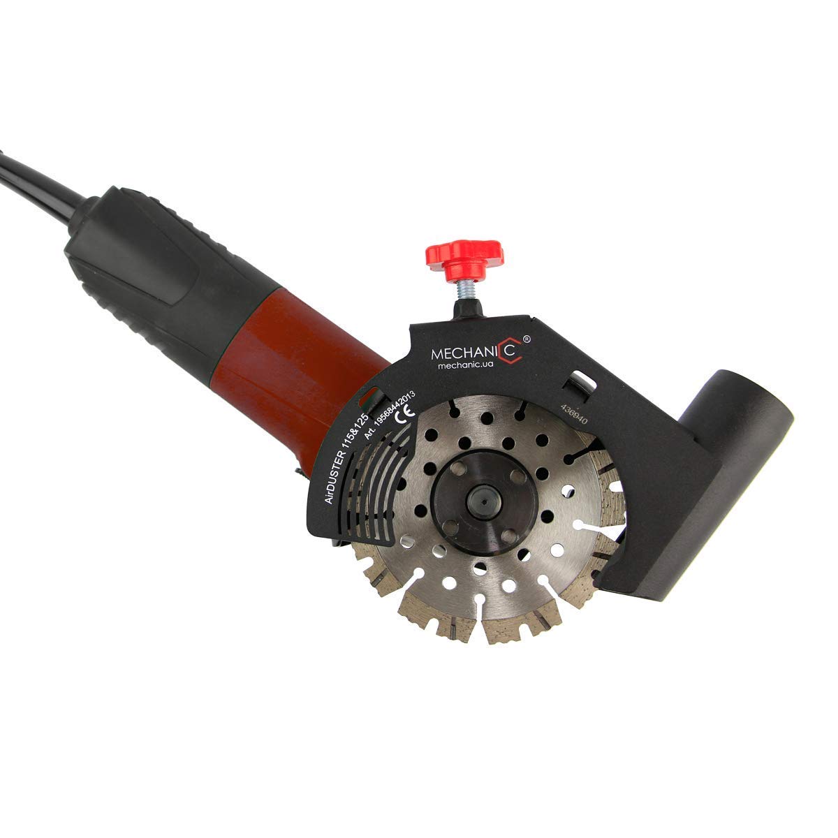 Mechanic Air Duster Meuleuse angulaire hotte 125 mm / 230mm ANGLE GRINDER Suction Hood - 125