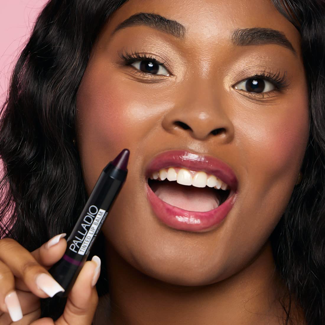 Palladio Tinted Lip Balm, Moisturizing and Conditioning Formula with Aloe & Shea Butter - Image 3