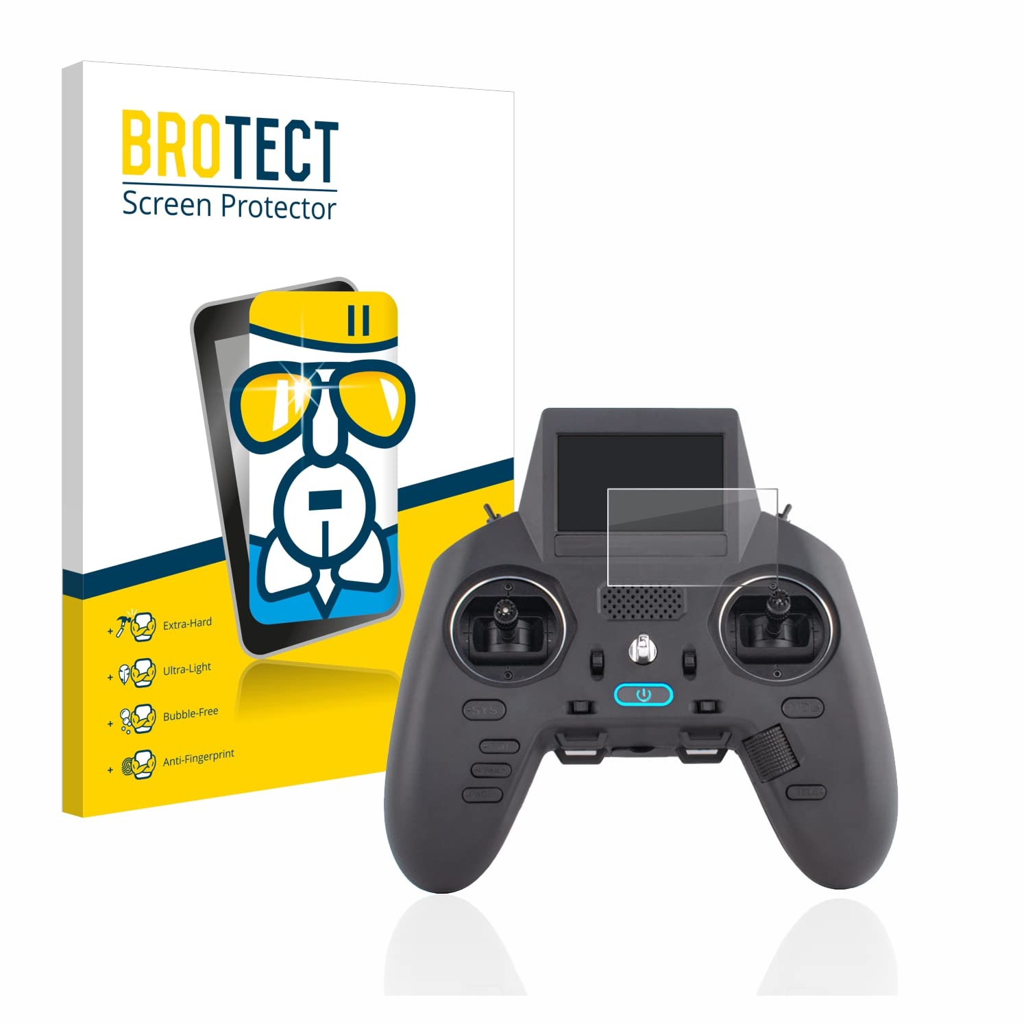 Brotect Pellicola Protettiva Opaca Per Radiomaster Boxer (3 Pezzi) - Anti-Riflesso, 9H, Made In Germany - 2