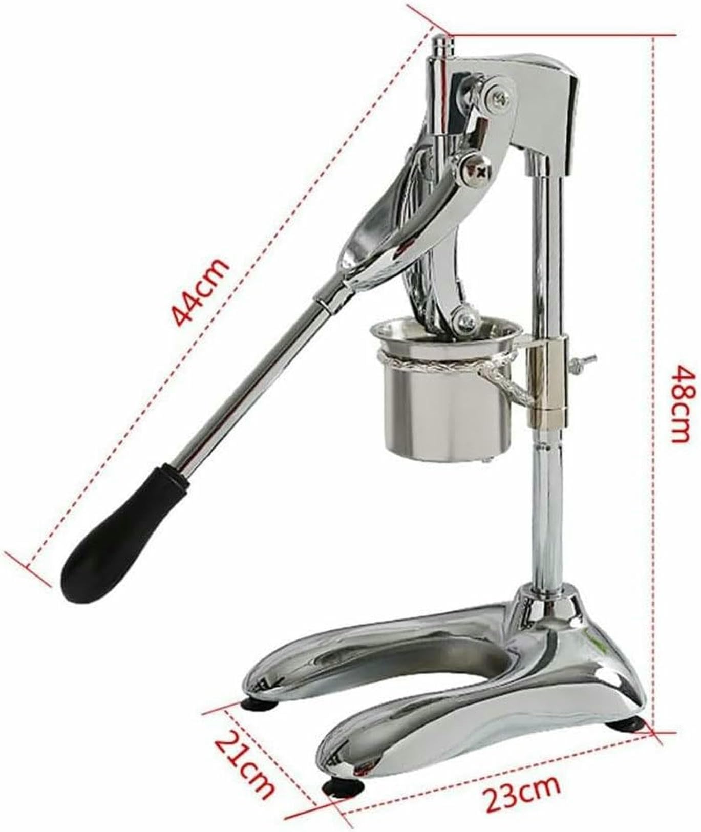 Macchina per Patatine Fritte Manuale, pressa per Impasto in Acciaio Inossidabile, estrusore per Patatine di Patate e Noodles.