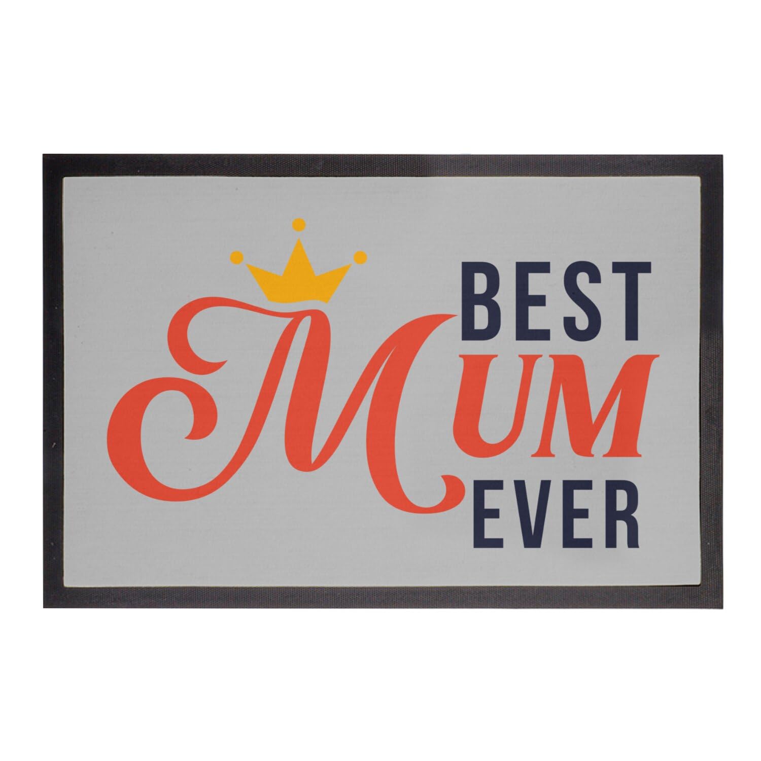 Paillasson gris Best Mum Ever sublimez votre entrée de maison avec style et tendresse
