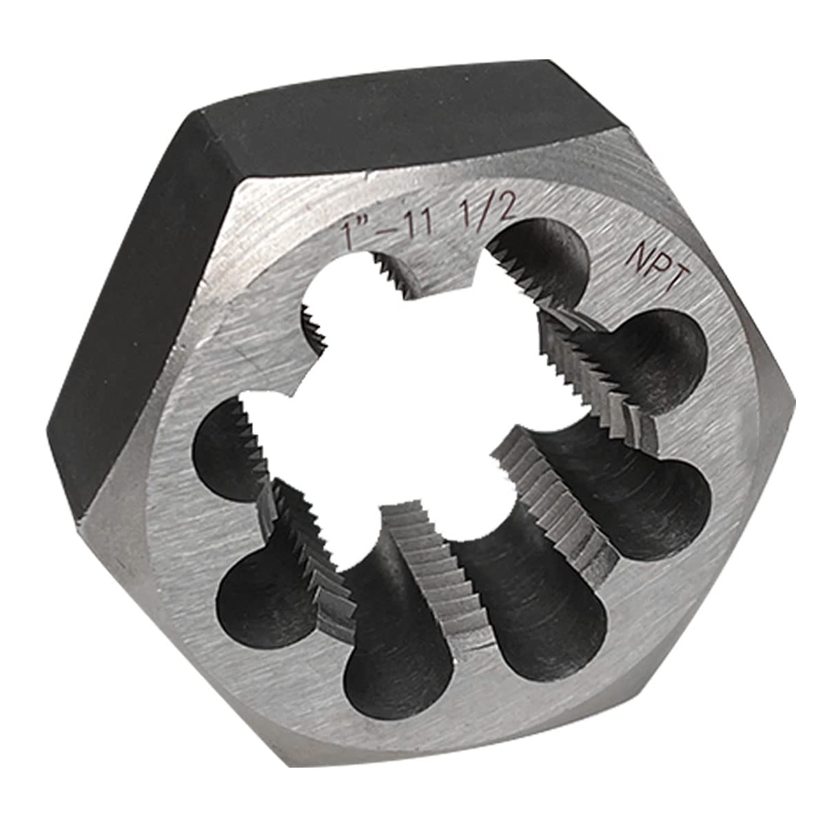 Npt Pipe Die Hex Die Carbon Steel Rethreading Die 1/2-14 — Amazon image 5