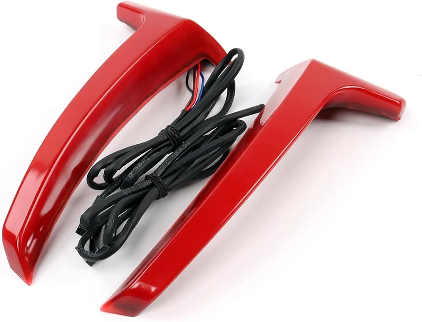 Motorcycle Led Saddlebag Brake Flowing Turn Signal Accent Light Indicator F​it for Indian Chieftain Roadmaster Springfield Dark Horse (Red)