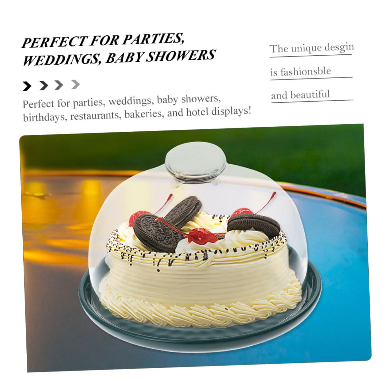 Mikinona Bandeja de Postres 1 Juego de Vidrio Verde para Servir y Exponer | Fruta, Snacks, Chocolate y Galletas, para Merienda Familiar y Fiestas, Estilo Único y Elegante