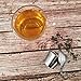 Chefast Tea Infuser for Loose Tea Set 1 Large and 2 Single Infusers & Scoop with Bag Clip - Reusable Tea Strainers & Steeper, Diffusers for Brew, Tea, Spices & Seasonings. Satisfaction Guarantee