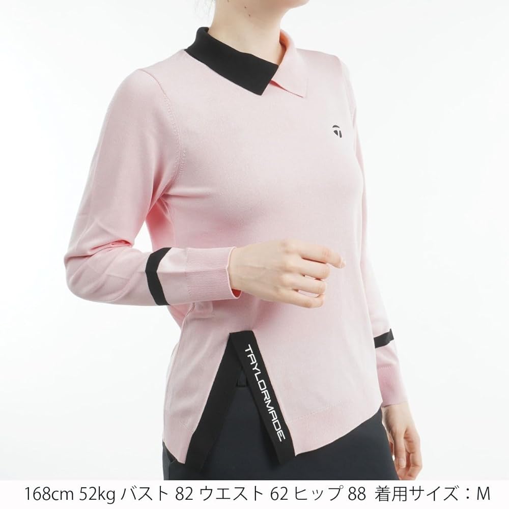 新品 テーラーメイド TAYLORMADE アシンメトリーモックセーター ウィメンズ】アシンメトリーモックセーター｜APPAREL