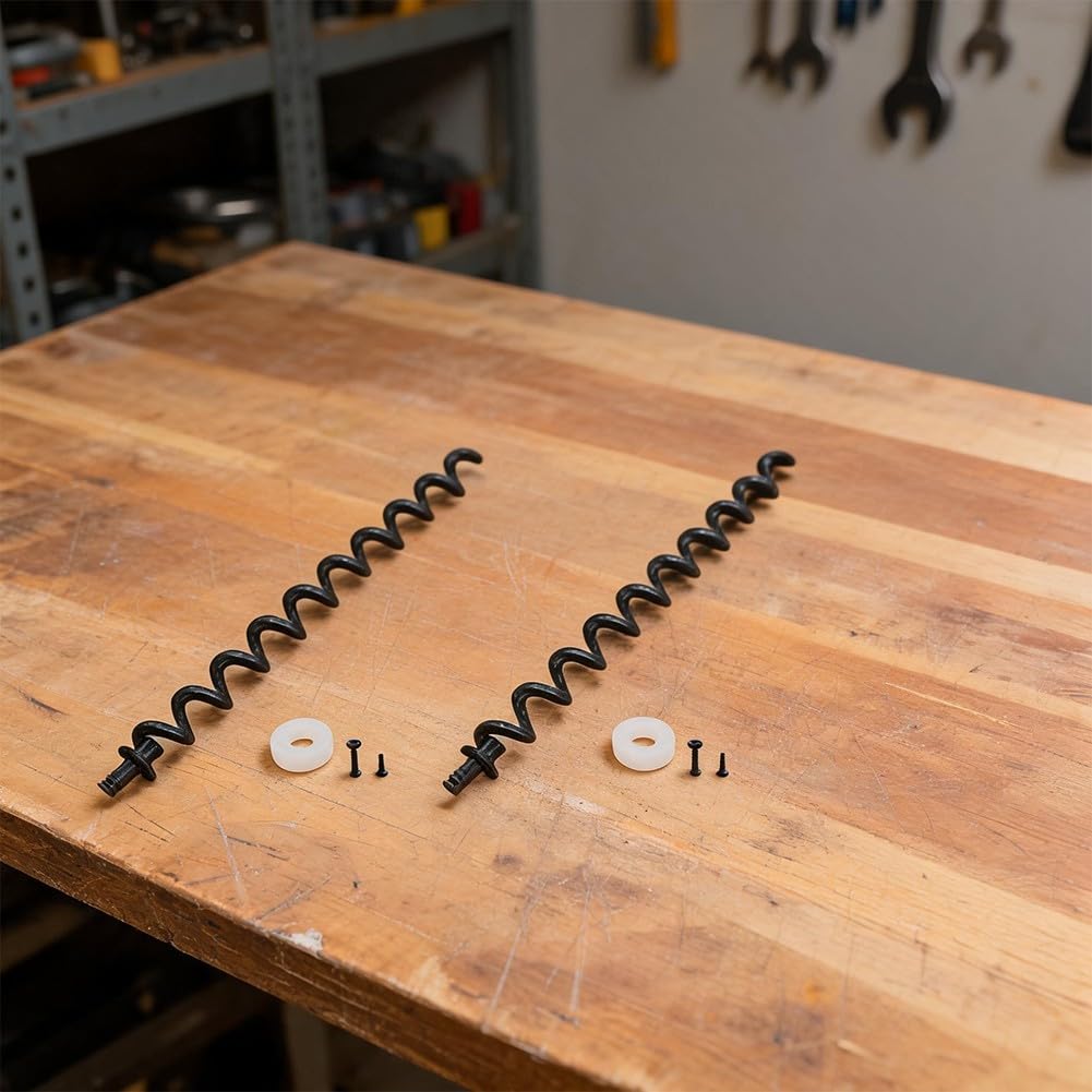 Schneckenwelle 430mm Metall Kit für Pelletgrill Reparatur(19.5inch+23inch)