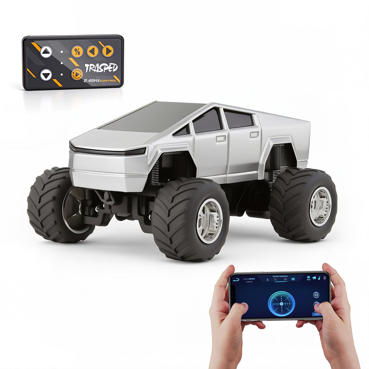 Toy RC Remote Control Car for Boys Aged 3 4 5 6 1 64 Scale Rc Toy Truck