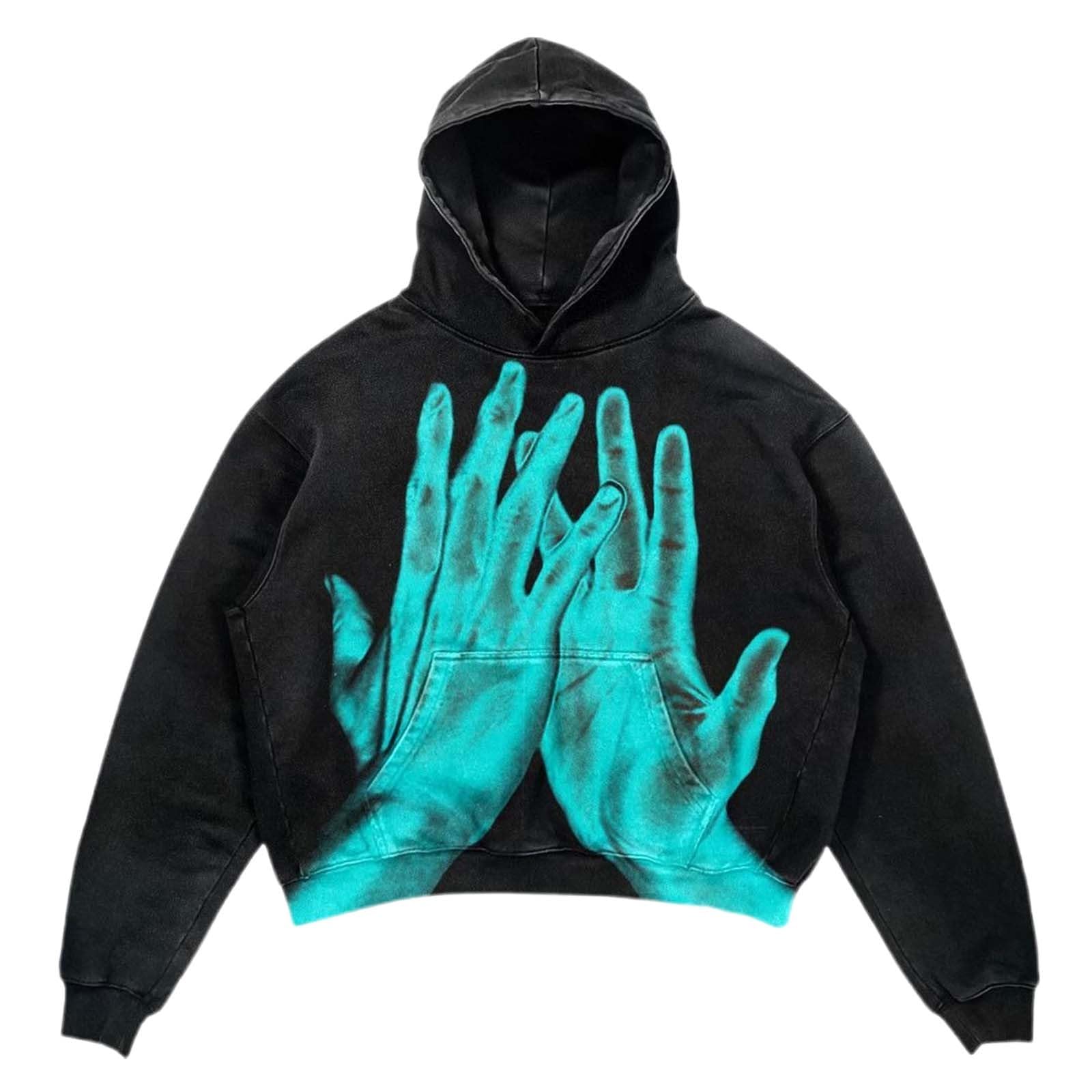 Pull décontracté douillet et sweat à capuche polaire manches longues