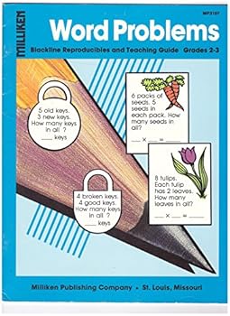 Paperback Milliken- Word Problems: Blackline Reproducibles and Teaching Guide, Grades 2-3 Book
