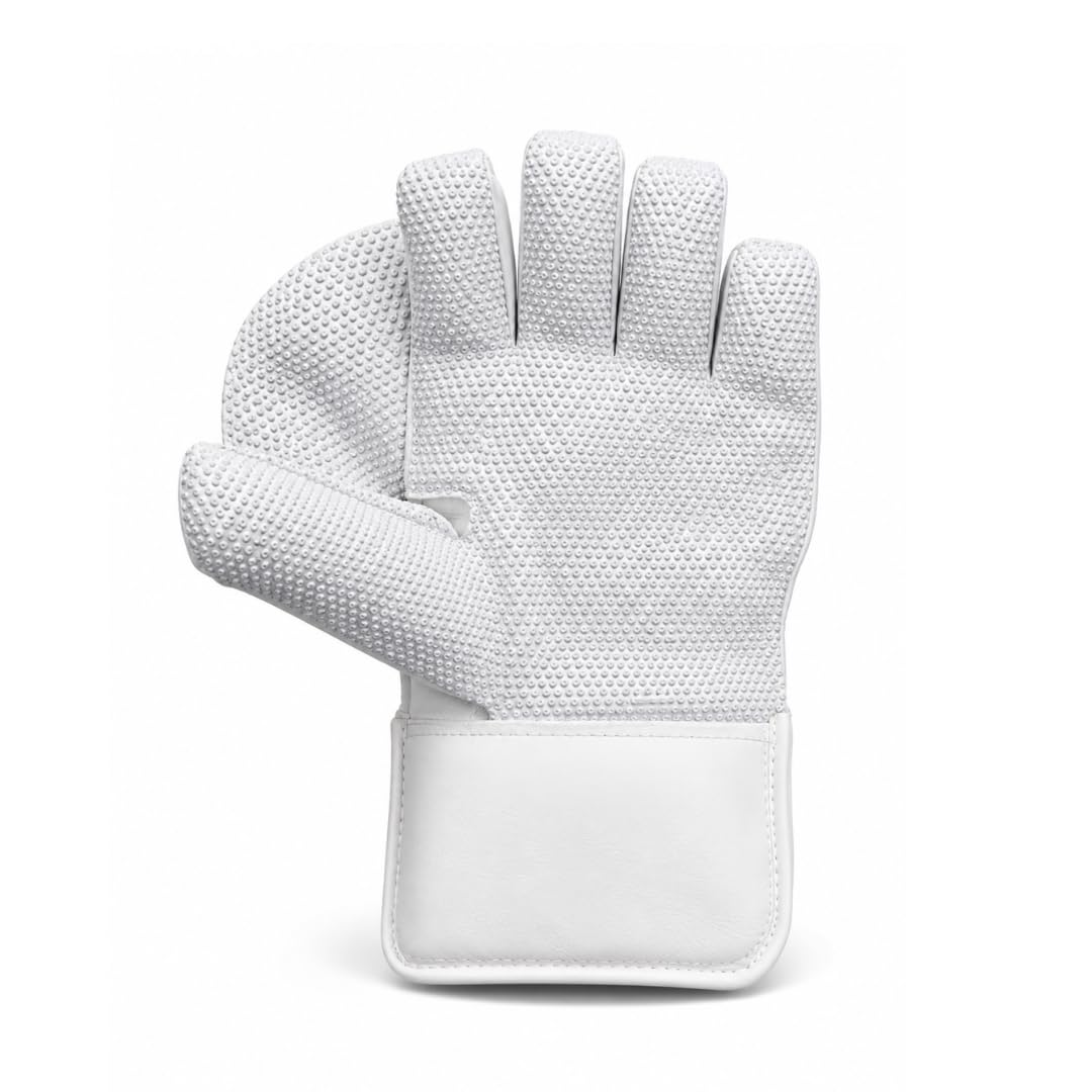 Buy GREYNZ MS Dhoni White Wicket Keeping Gloves – Gold Edition