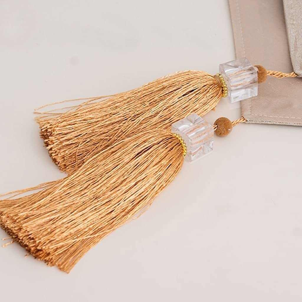 Runner para Mesa, Caminos De Mesa con Borlas, Mantel para Fiestas, Vacaciones, Decoración del Hogar, Regalo Mesa de Boda(B)