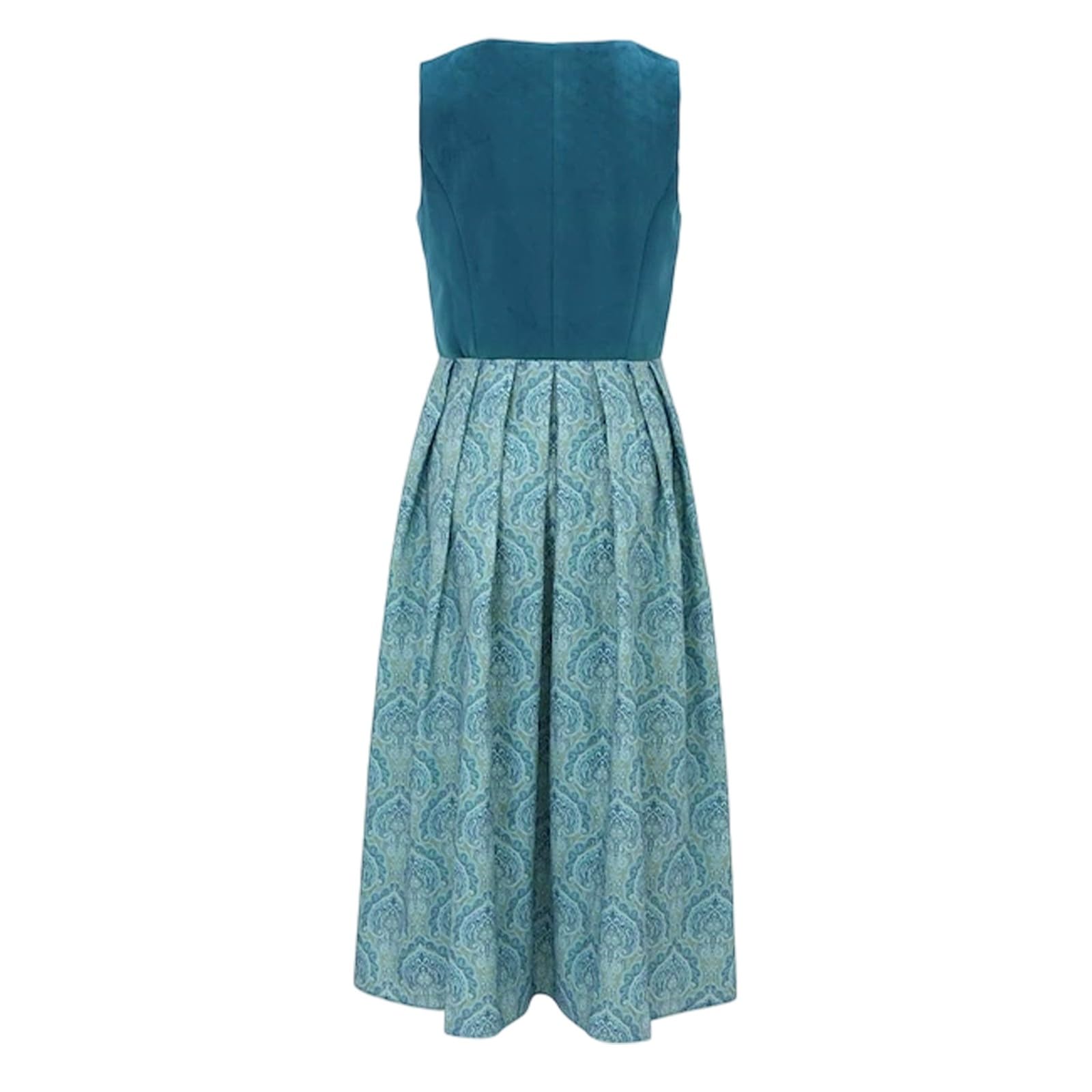 Dirndl Damen Oktoberfest Damen Outfit Lang Dirndlkleid Trachtenkleid Oktoberfest Dirndl Kleidung Trachtenmode Kleid Schlicht Tracht Dirndlkleid Schürze Modern Knielang Schlicht Festlich
