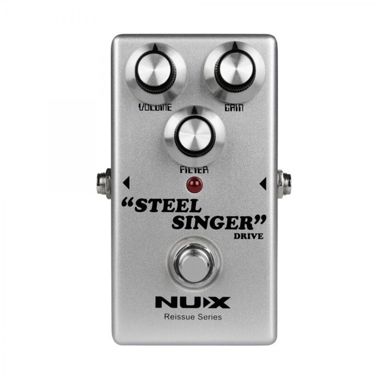 Nux Pédale d'overdrive analogique type ampli à lampes NUX-STEEL-SINGER