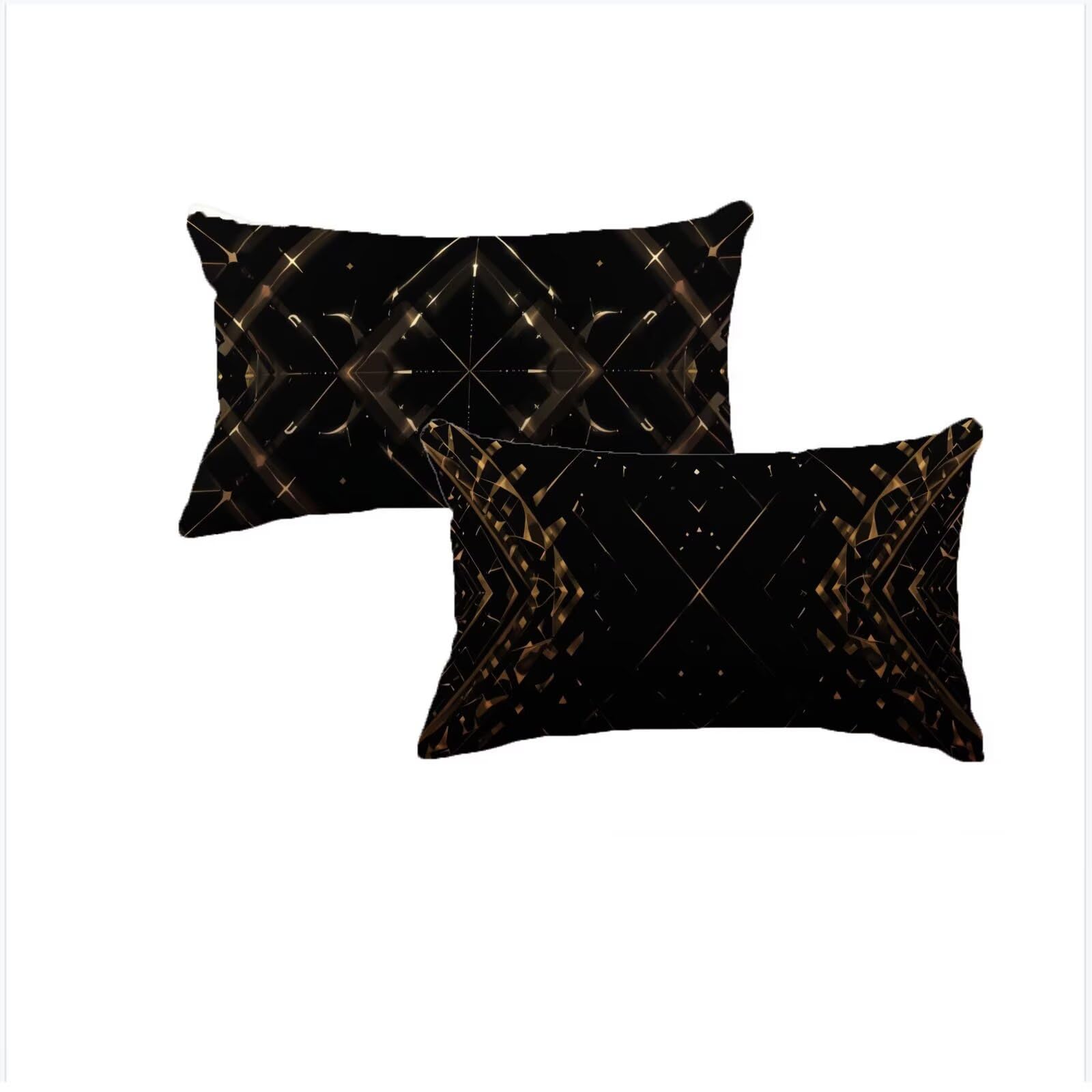 Housse coussin 70x90cm imperméable double face pour canapé balcon