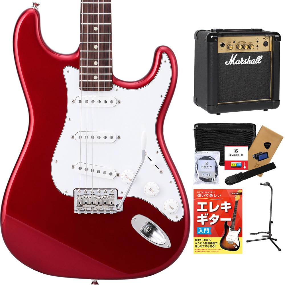 Amazon | HISTORY HST-Standard CAR Candy Apple Red エレキ