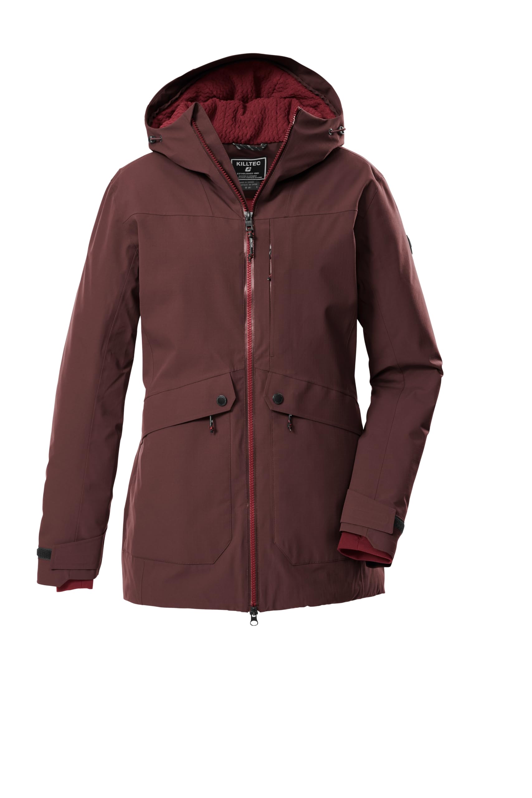 Killtec Damen Kow 16 Wmn Prk Outdoorparka/Funktionsparka mit Kapuze