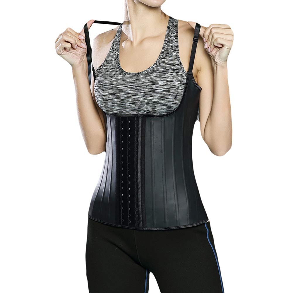 GUOCU Fascia Post Parto Recupero Pancia Regolabile Donna Corsetto Elastica Vita Dimagrante Grassi Trainer Fitness da Donna Sauna Fascia per Pancia Piatta