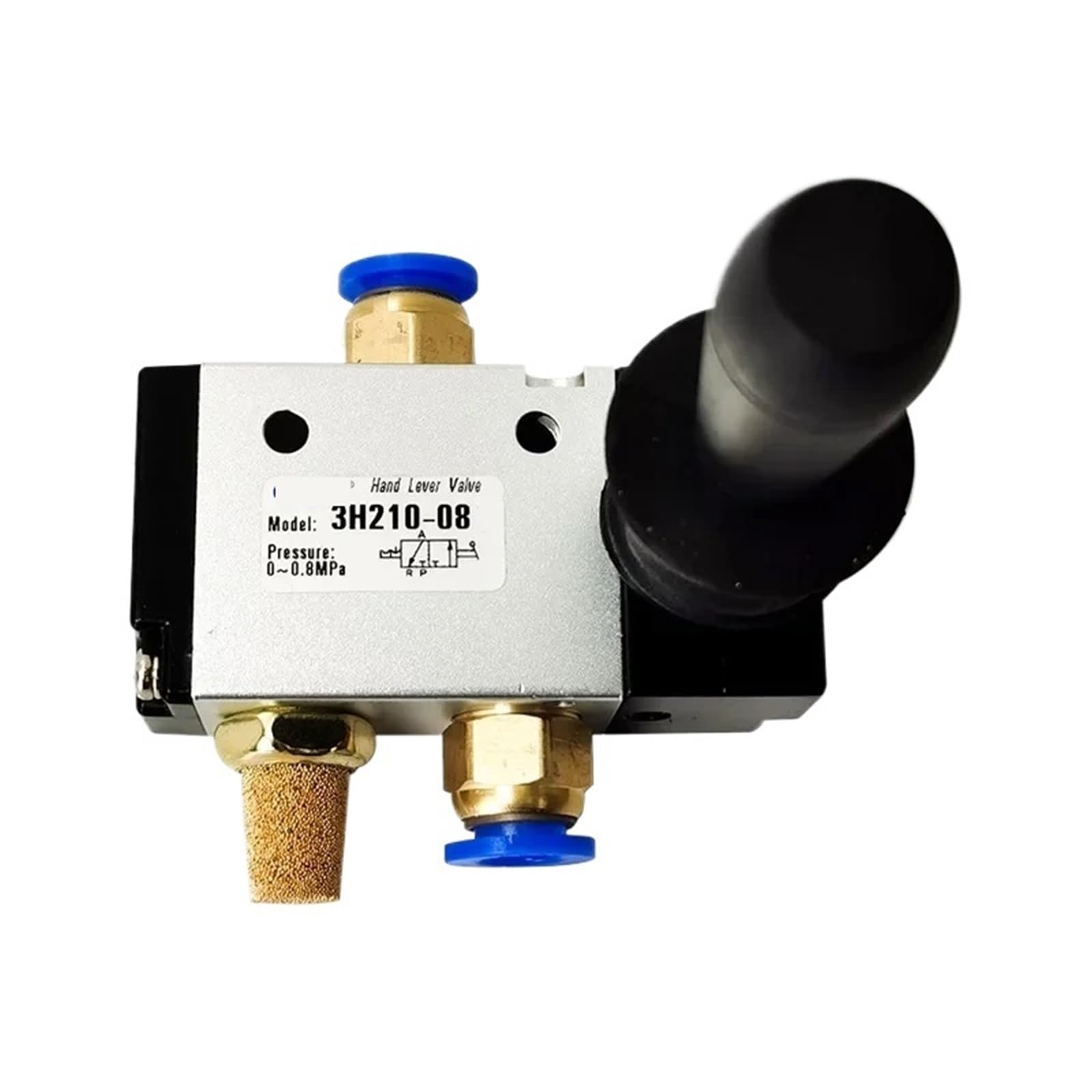 Vanne pneumatique manuelle 3H210-08 pour stopper les fuites d'air