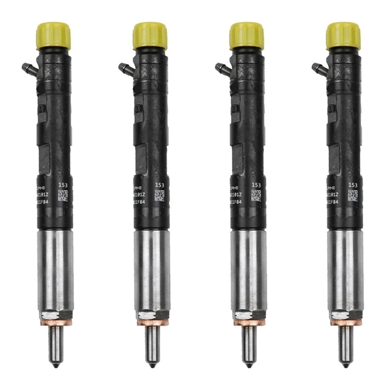 4 boquillas de inyector de combustible diésel nuevas EJBR01801A / EJBR01801Z compatibles con Renault Clio Kangoo Megane Scenic 1,5 Dci
