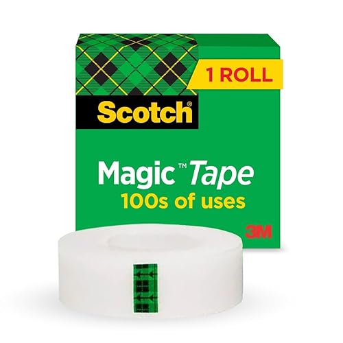 Miniatura 1 de Scotch Magic Tape 1 rollo numerosas aplicaciones invisible diseñado para reparar 34 x 1296 pulgadas caja T9641810