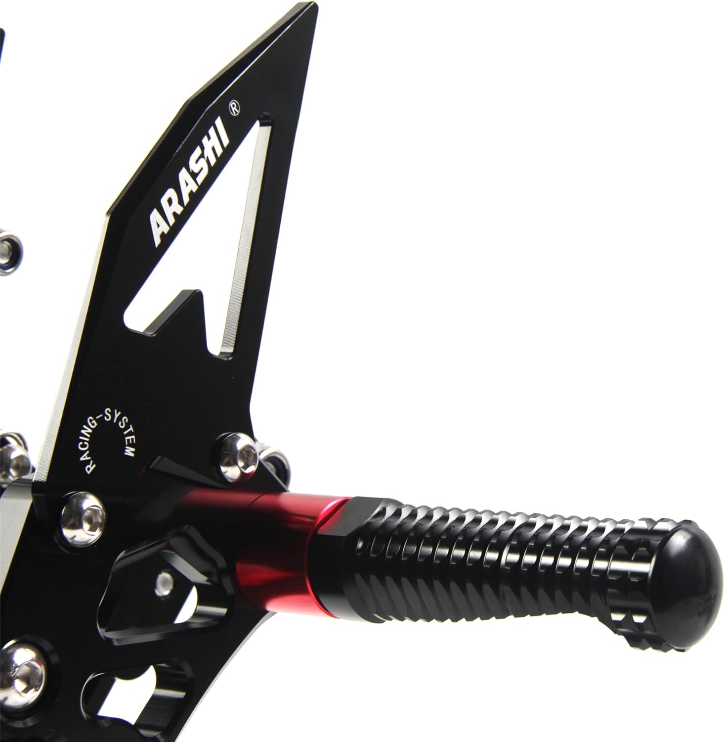 V2.0 Adjustable Rearsets Compatible with Honda CBR1000RR 2012-2017 SP include non-ABS, Black