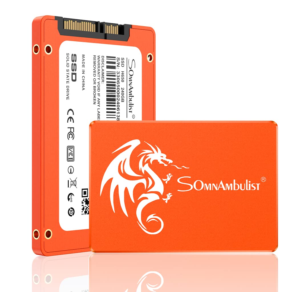 Somnambulist SSD 1TB SATA III 6GB/S Interno Disco sólido 2,5”7mm