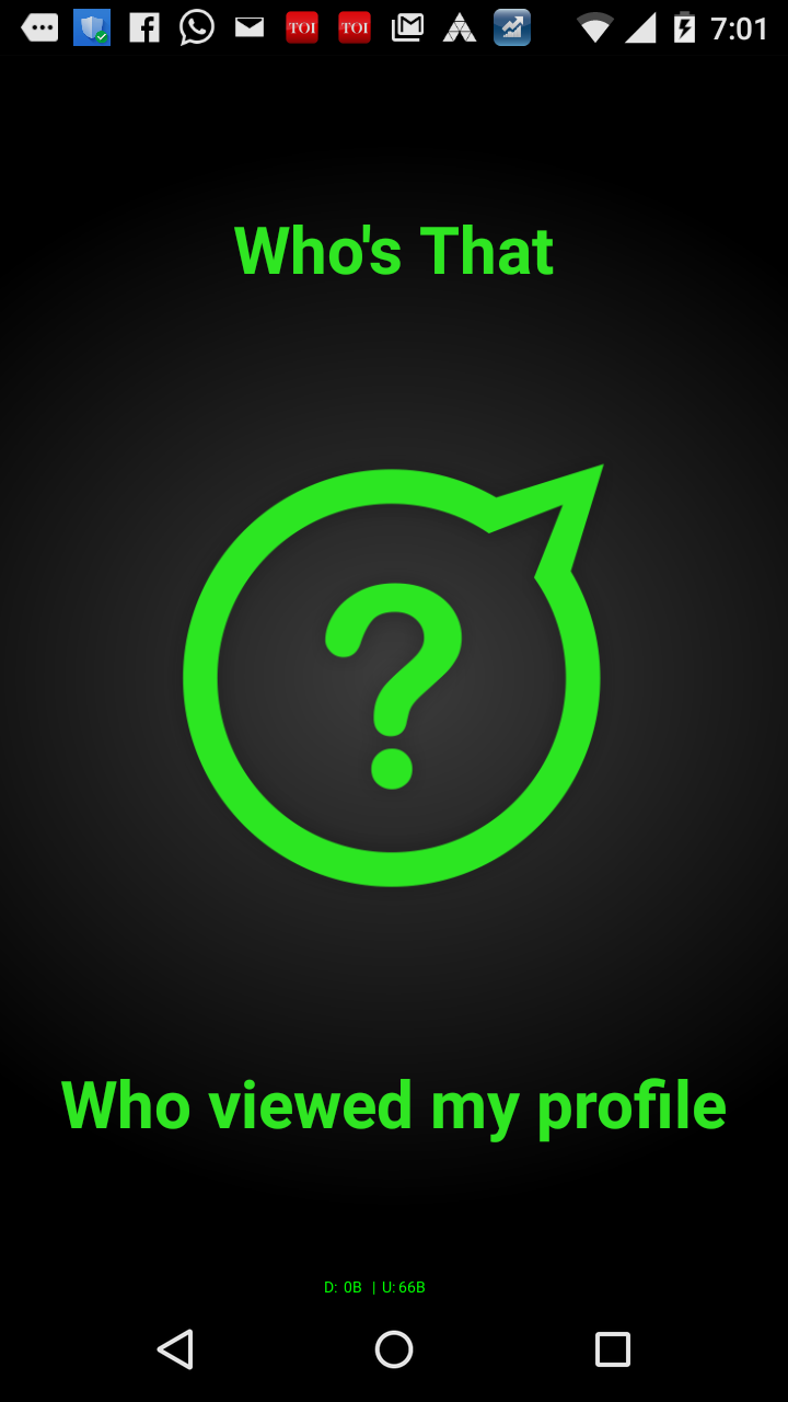 Who's That Who viewed my profile App on the Amazon