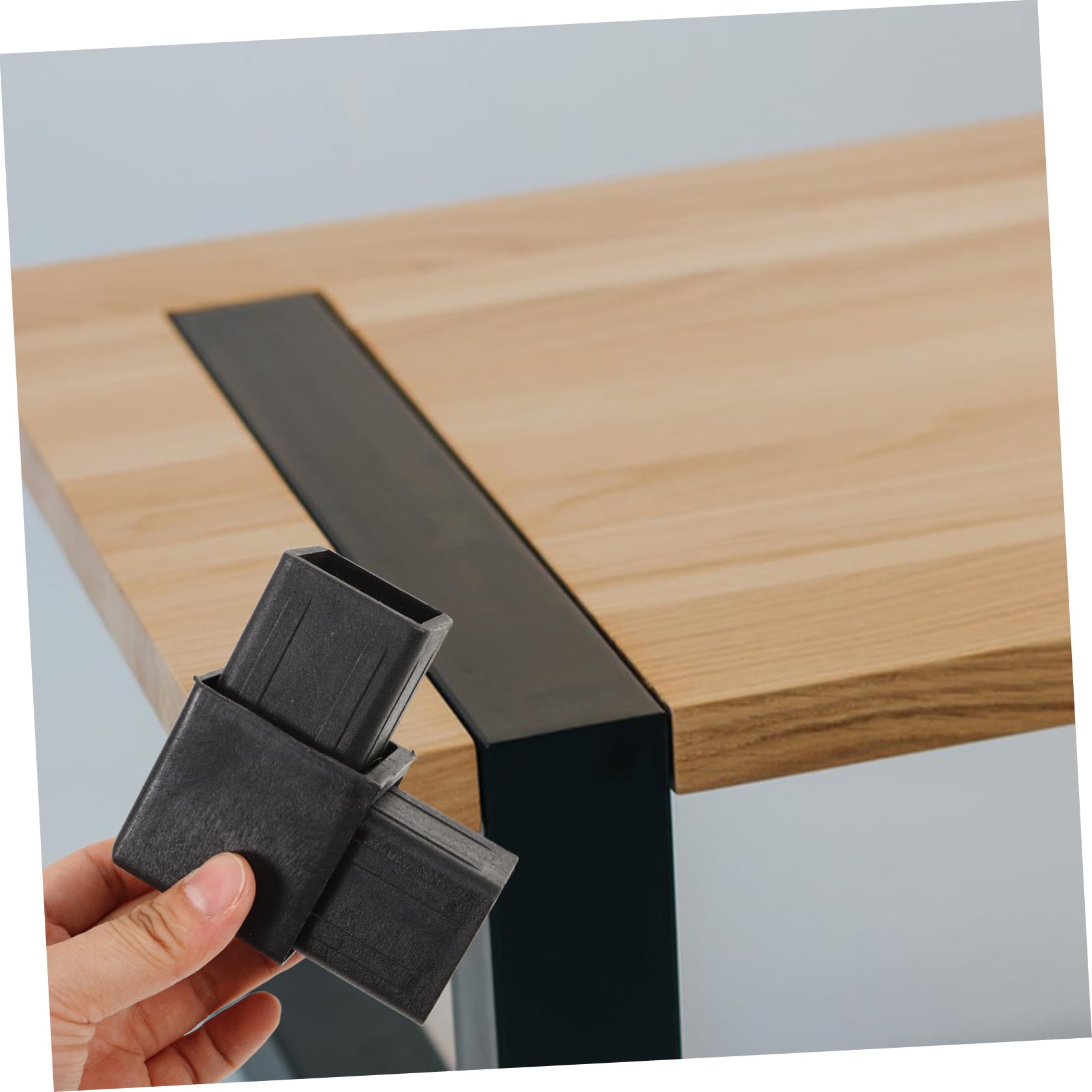 Balacoo Easy Angle Bend Connector Plastic Corner Brace Steel Pipe Connector and Secure Fit