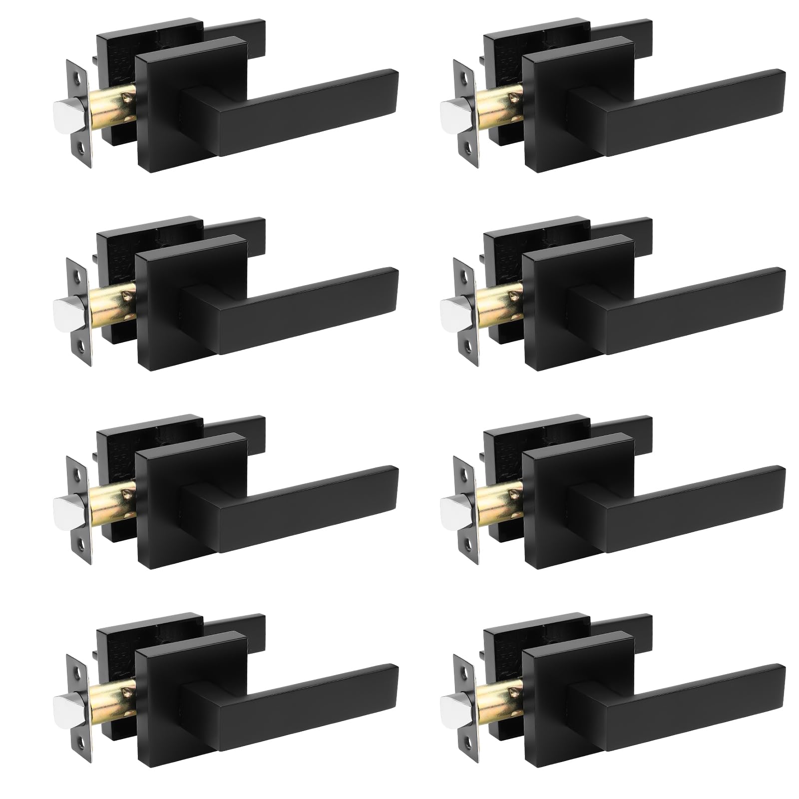 Gold Door Knobs - Privacy & Security -15