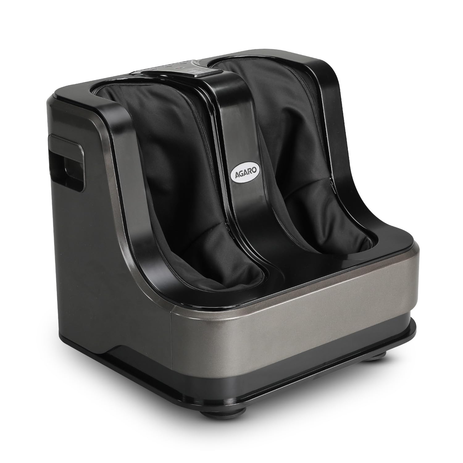 AGARO Rejoice Foot, Calf and Leg Massager with Heat and Vibration, 80W, 4 Motors, Rolling & Kneading Functions for Pain Relief & Improving Blood Circulation, Corded Electric, Grey (B091Q3RCG8) Amazon Price History, Amazon Price Tracker