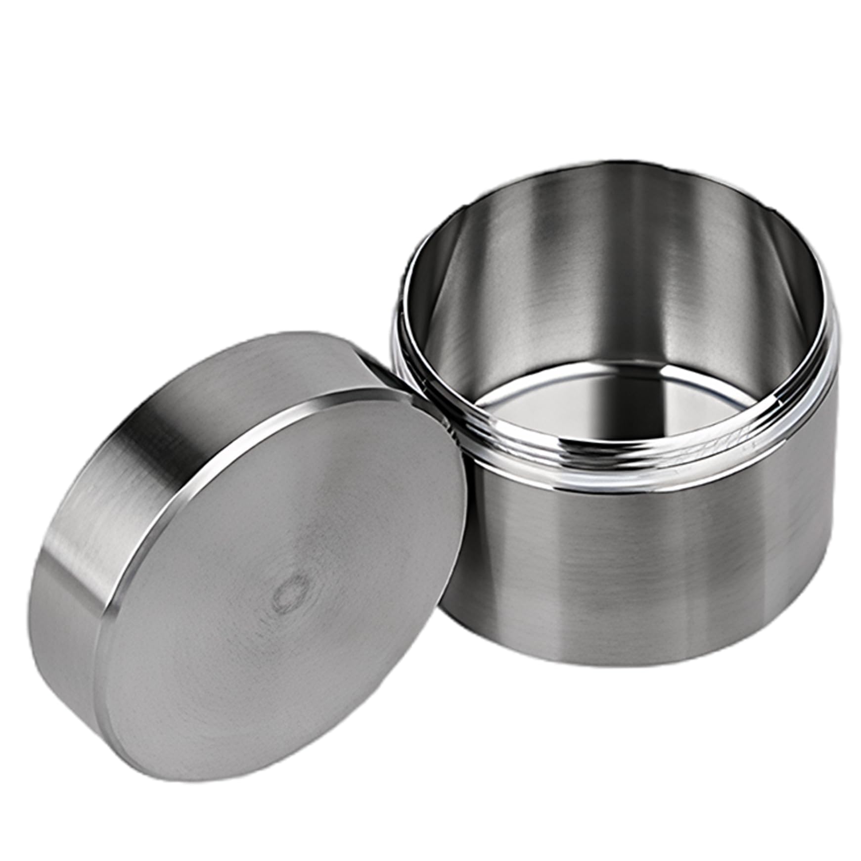 Organizador de pastillas de Metal de acero inoxidable, pastillero impermeable para uso diario, estuche pequeño para bolsillo EDC, L..