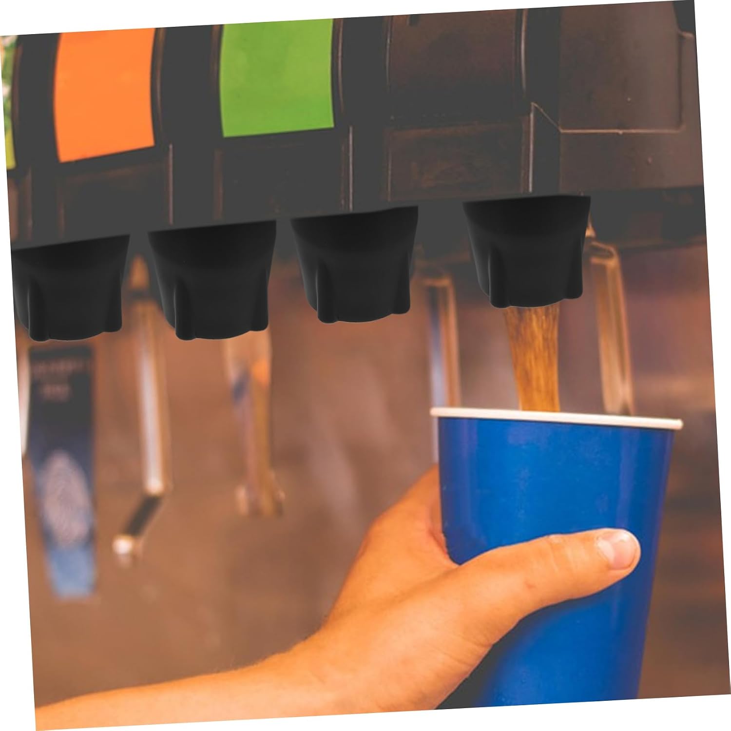 Soda Machine Valve Silicone Nozzle Inner Valve Head for Commercial Beverage Dispensers Easy Installation No Leaks Compatible with Lev Systems