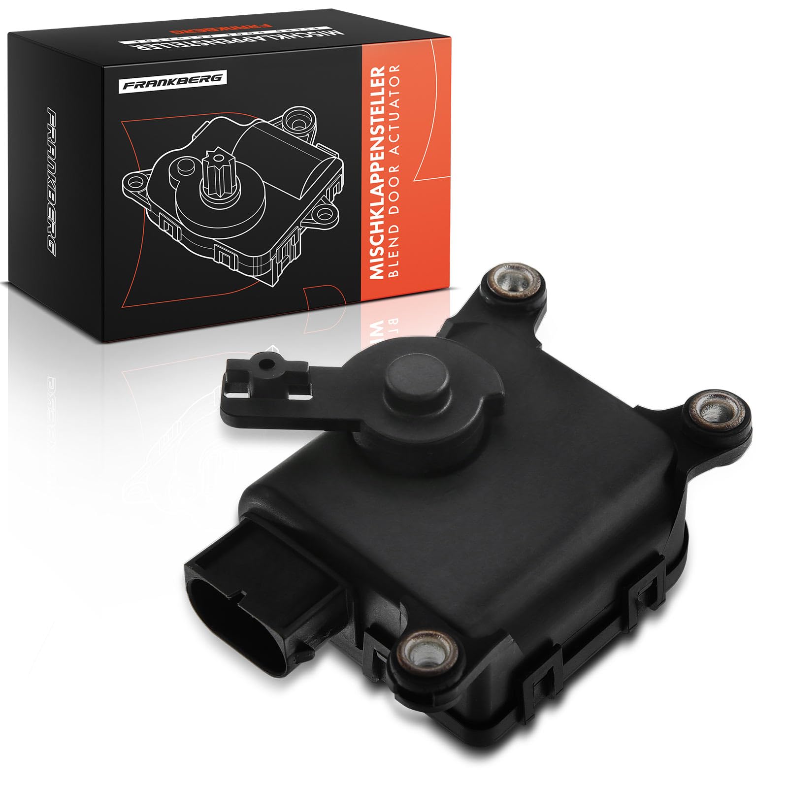 Frankberg Blend Door Actuator 5-Pins Compatible with A3 8L1 Polo 6N2 Octavi.a I 1U2 Golf IV 1J1 BOR.a 1J2 Toledo II 1M2 Ibiza II 6K1 Cordoba 6K1 6K2 Replace# 1J1907511C