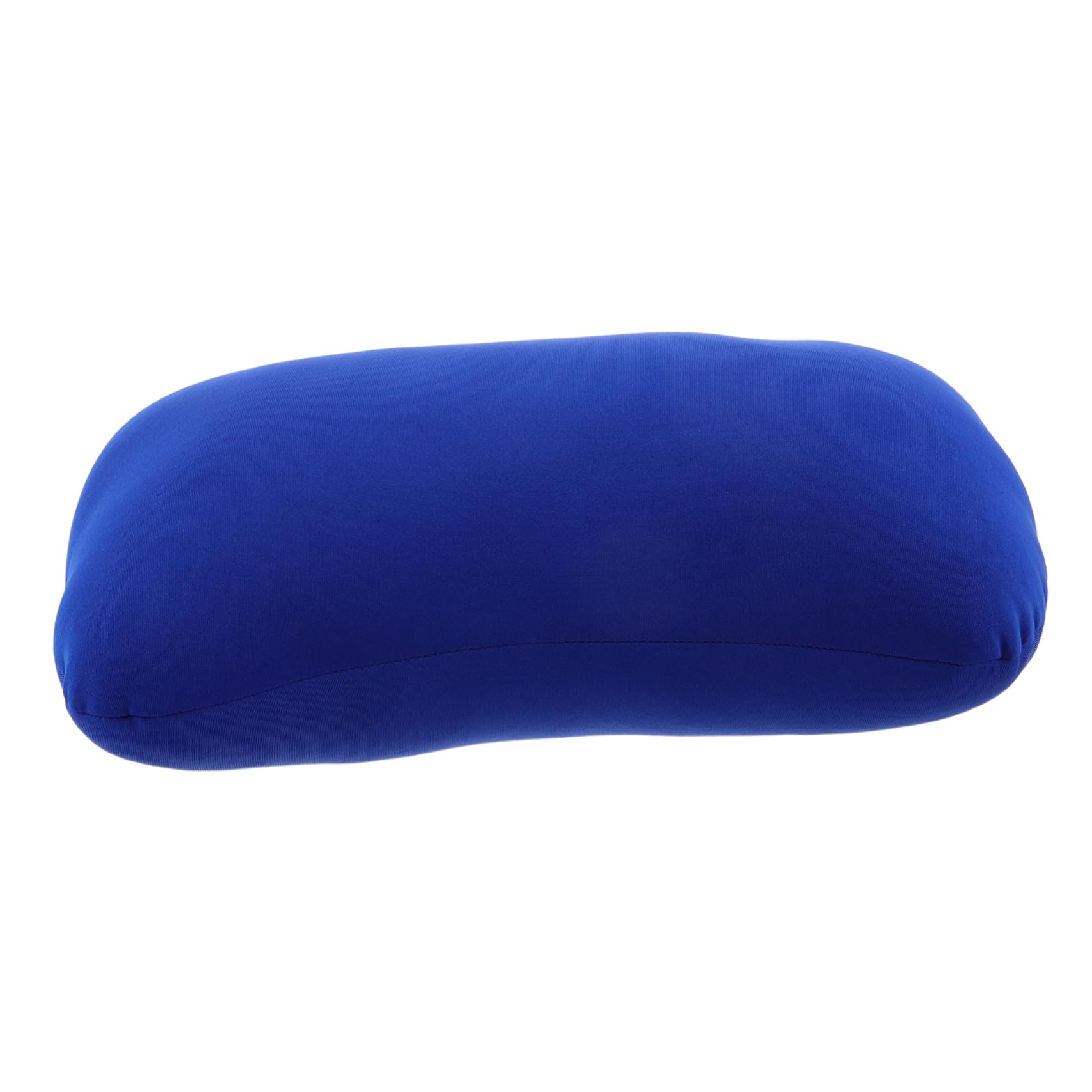 Almohada de Viaje Ergonómica Mini de Hueso Azul de Poliéster Spandex