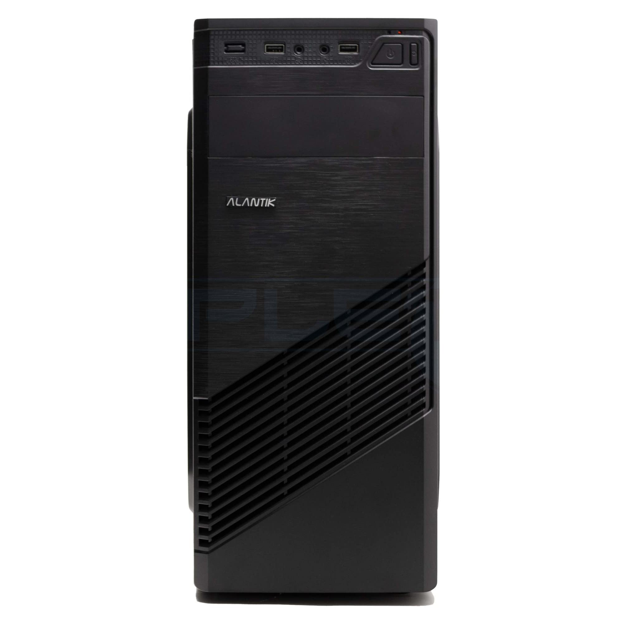 Simpletek Case Gaming Nero Con Alimentatore 500W | ATX MICRO-ATX MINI-ITX mATX TOWER Ventola 120mm