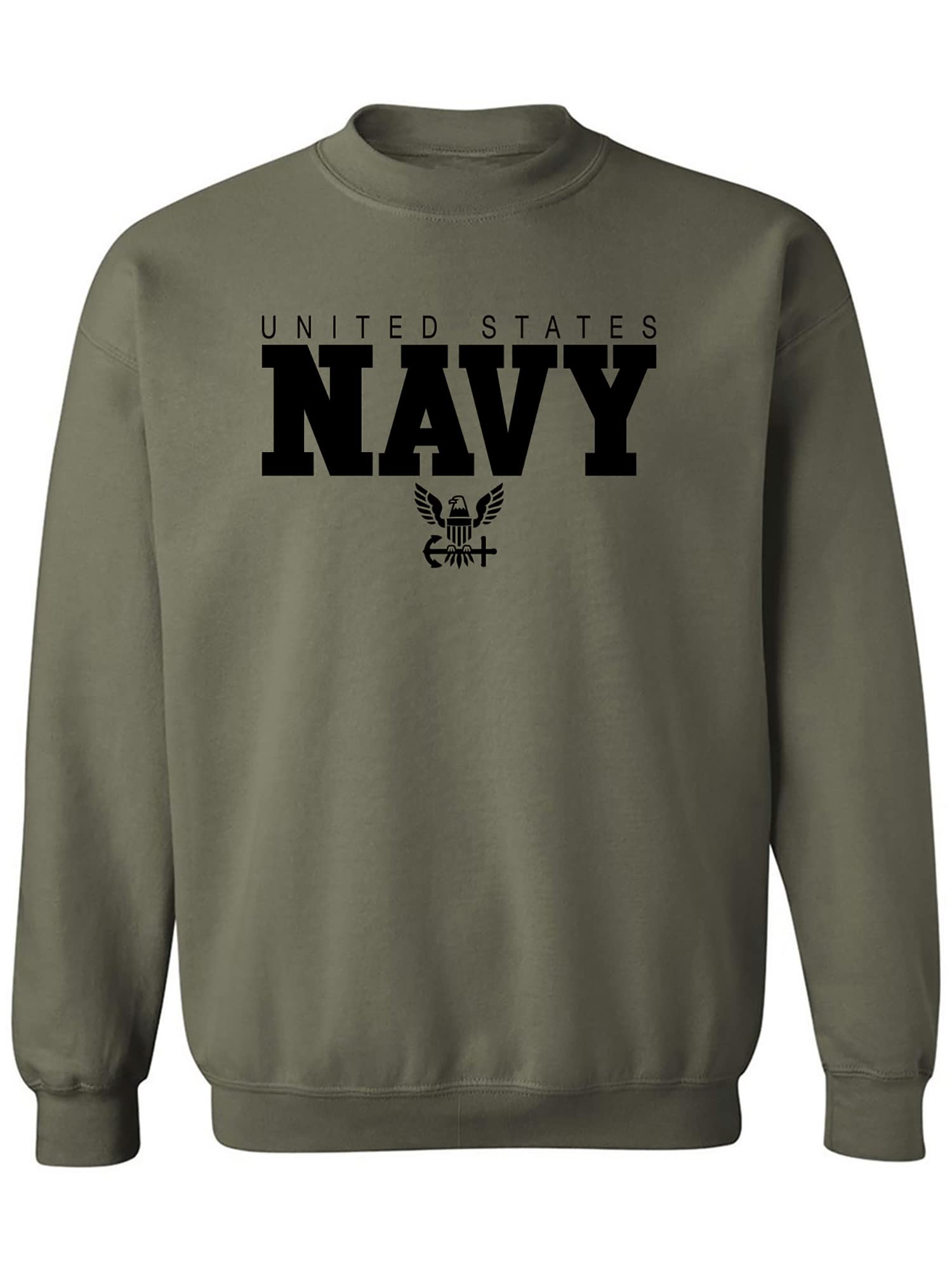 zerograviteeU.S. Navy Anchor Crewneck Sweatshirt