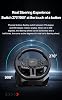 Coverzone Steering Set – 900° Rotation, Dual Motor Vibration, 16-Bit Magnetic Encoder, Rgb Illuminated Feedback, Metal Pedal with Hall Sensor, Pc Ps4 Xbox Compatible Real Driving Experience Pxn V900 Gen2