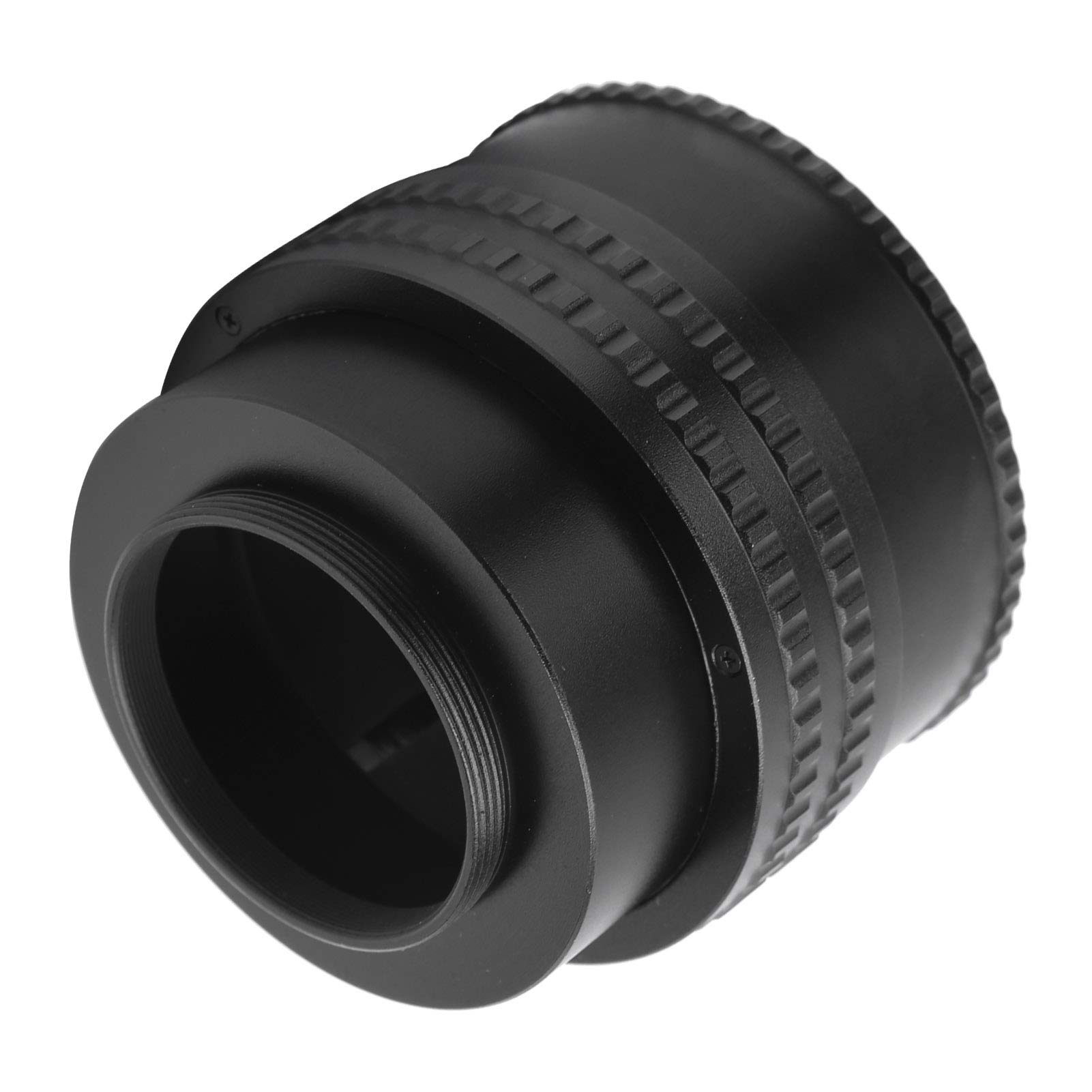 Bucle de Tubo de extensión Macro helicoidal de Enfoque Ajustable, aleación de Aluminio de 25 55 mm Negro para cámaras DSLR