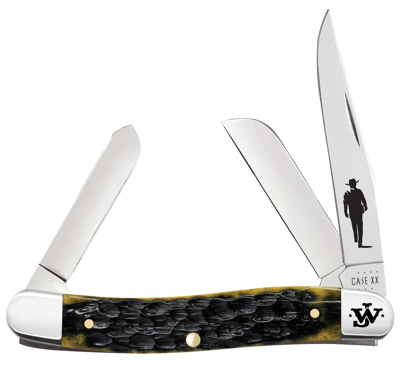 Amazon.com: Case xx Knives Stockman 10713 Olive Green Bone