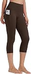 Willit Women's Yoga Capri Leggings Pants with Pockets High Waisted Exercise Casual Workout