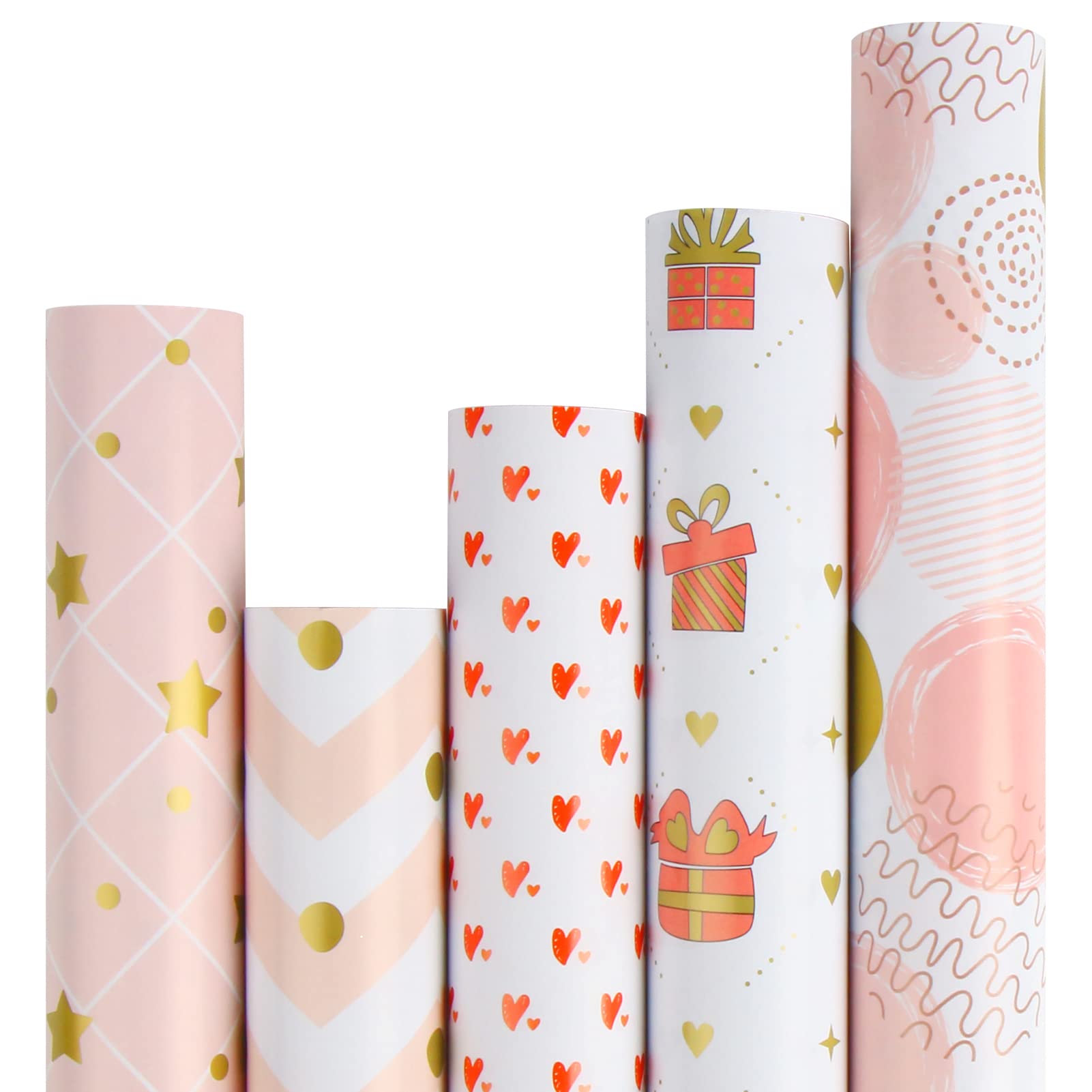 Amazon | CCINEE 包装紙 ラッピング ペーパー ロールで運輸 300