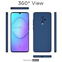 Pikkme Back Cover for Vivo S1 Pro | Camera Protection Shockproof Soft Matte Silicone Back Case (Blue) gallery image