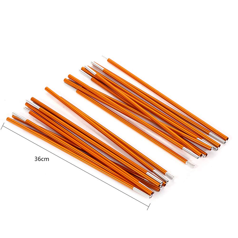 VGEBY Tent Pole, Multi-Functional Lightweight Outdoor Tent Supporting Rod for Hiking Camping