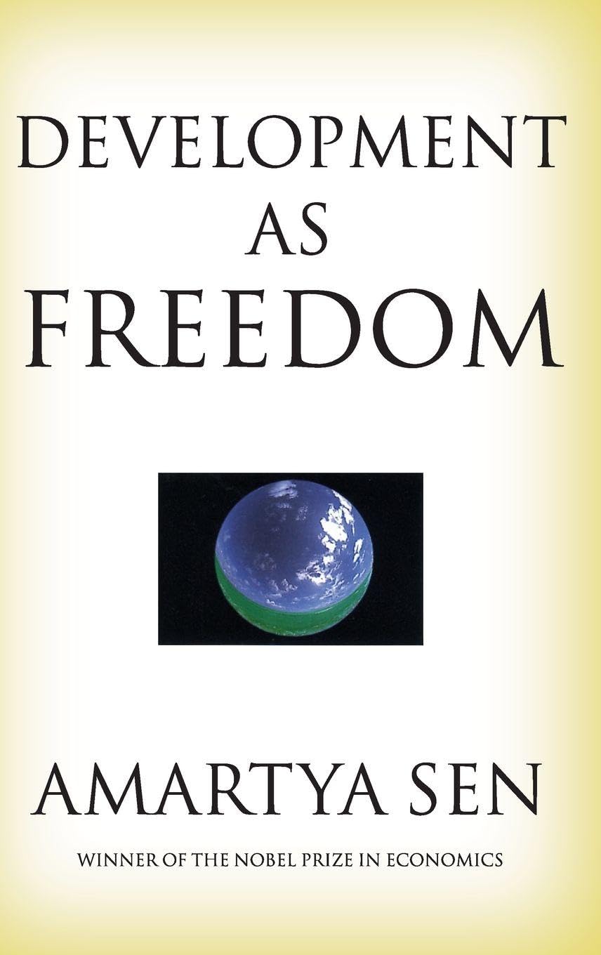Development as Freedom by Sen, Amartya Hardback Book Very Good Condition