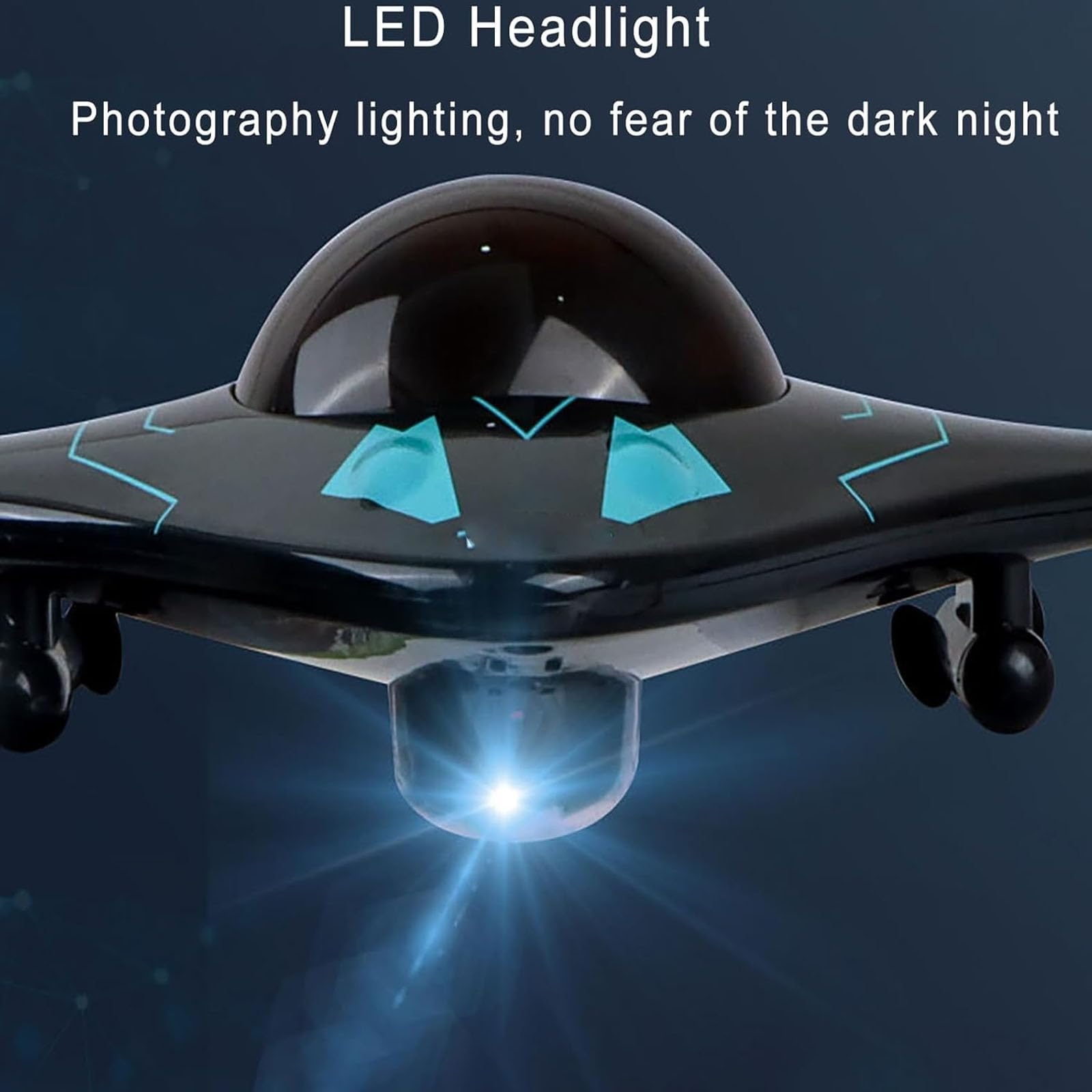 Drone Submarino, Conectividad inalámbrica, Control de aplicación Inteligente, Transmisión de Imagen en Tiempo Real 1080p Full HD, Equipado con Faros led y cámara, para exploración submarina jugu 2PCS